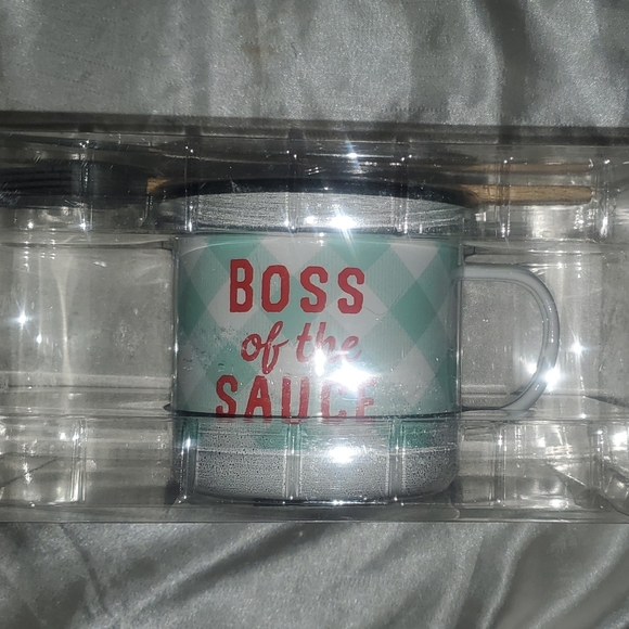 *Great Gift Idea* Boss of the Sauce Gift Set with Silicone brush